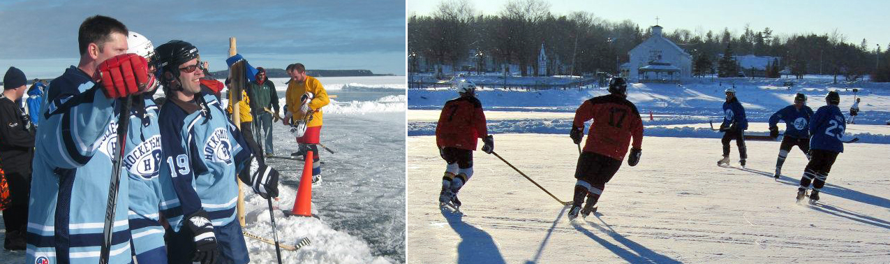 St. Ignace Pond Hockey Package | UP Pond Hockey | UP Pond Hockey | Michigan Pond Hockey Vacation Packages